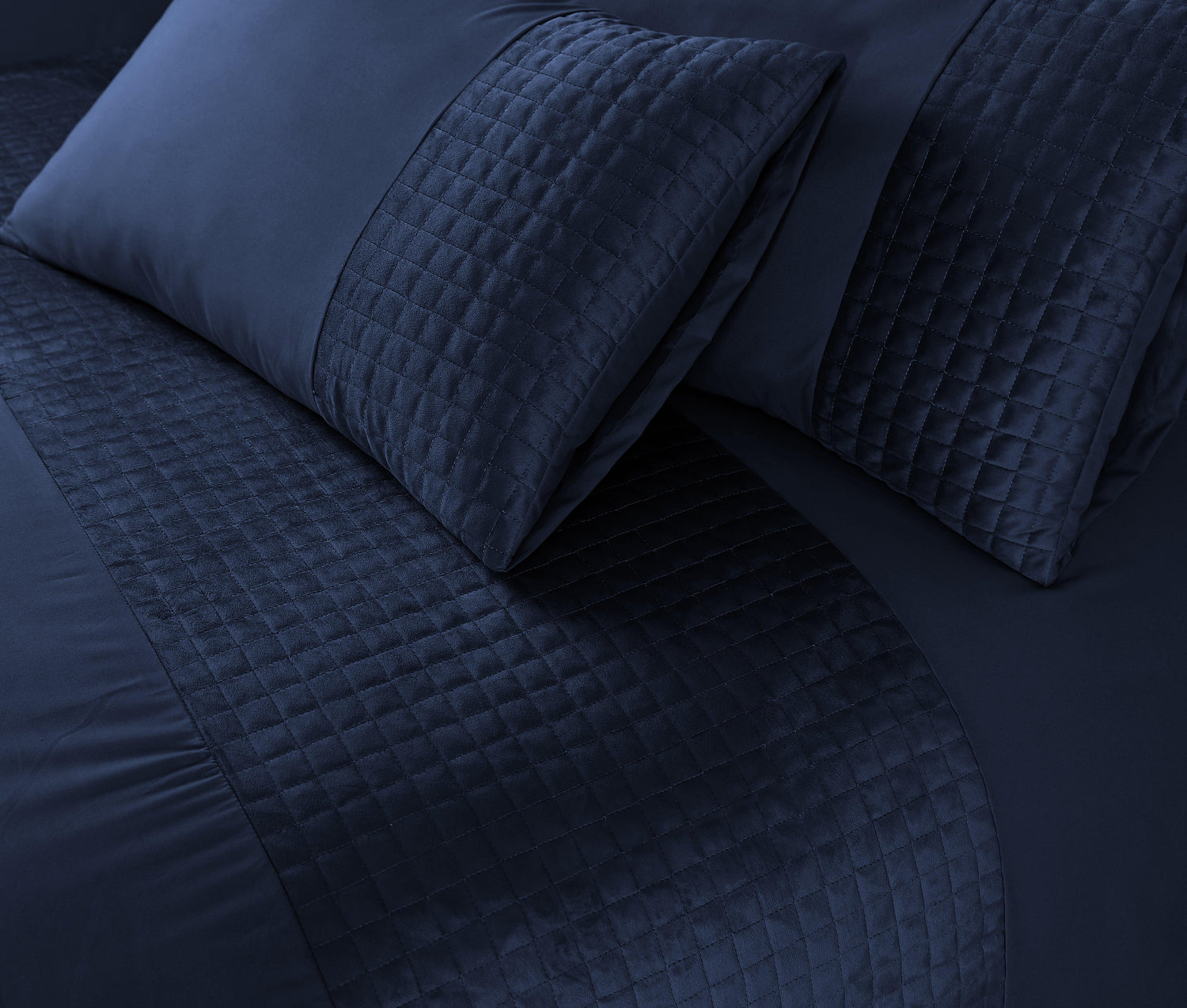 Velvet Band Duvet Cover Sets - Bedding Park