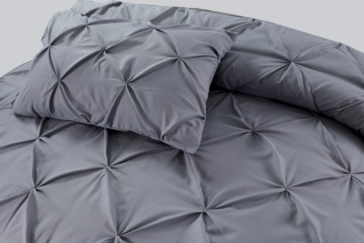 Pintuck Duvet Cover Set - Bedding Park