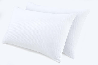 Luxery Sateen Pillowcase - White - Bedding Park