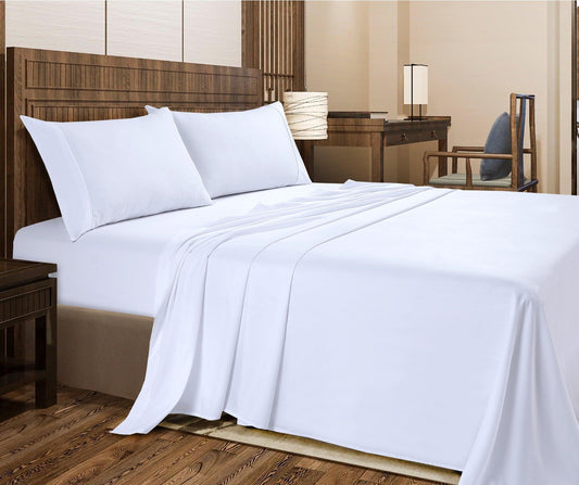 Bed Sheet Set - White - Bedding Park