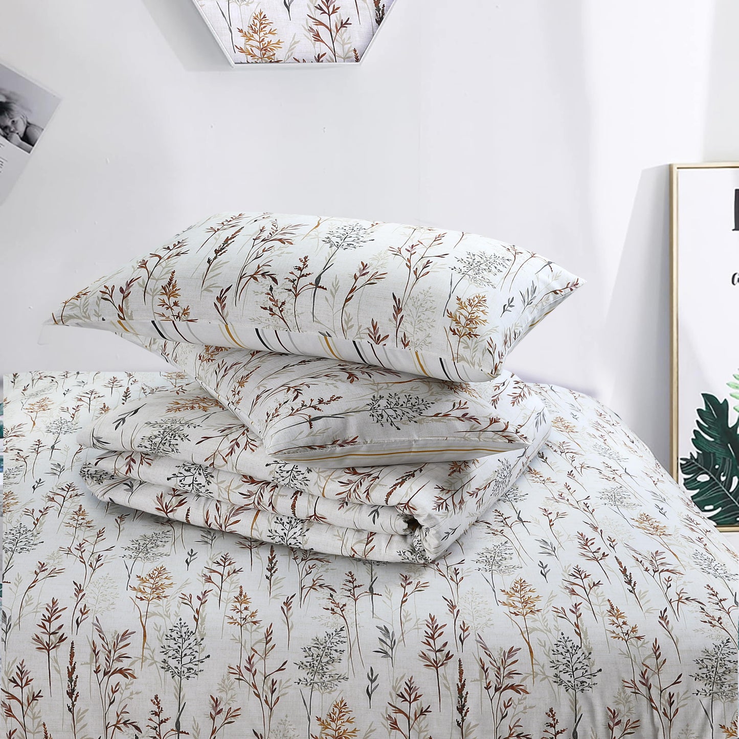 Wild Flower Duvet Cover Set