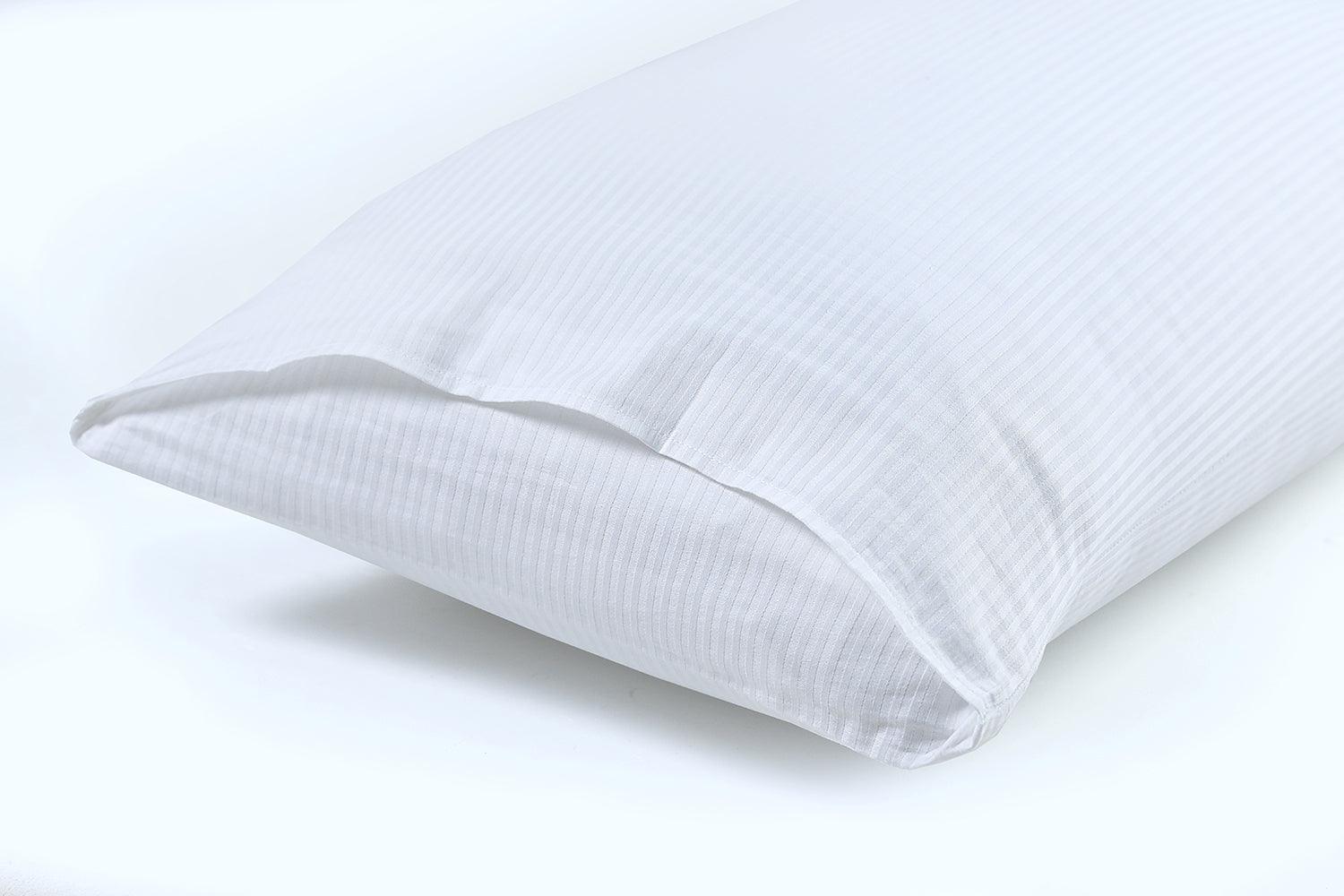 Luxery Sateen Pillowcase - White - Bedding Park