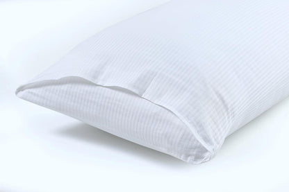 Luxery Sateen Pillowcase - White - Bedding Park