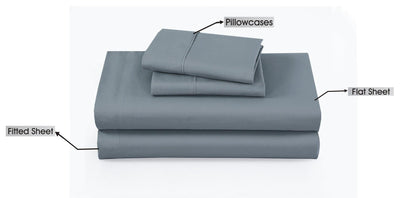 Bed Sheet Set - Gray - Bedding Park