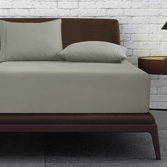 Fitted Bed Sheet - Linen - Bedding Park