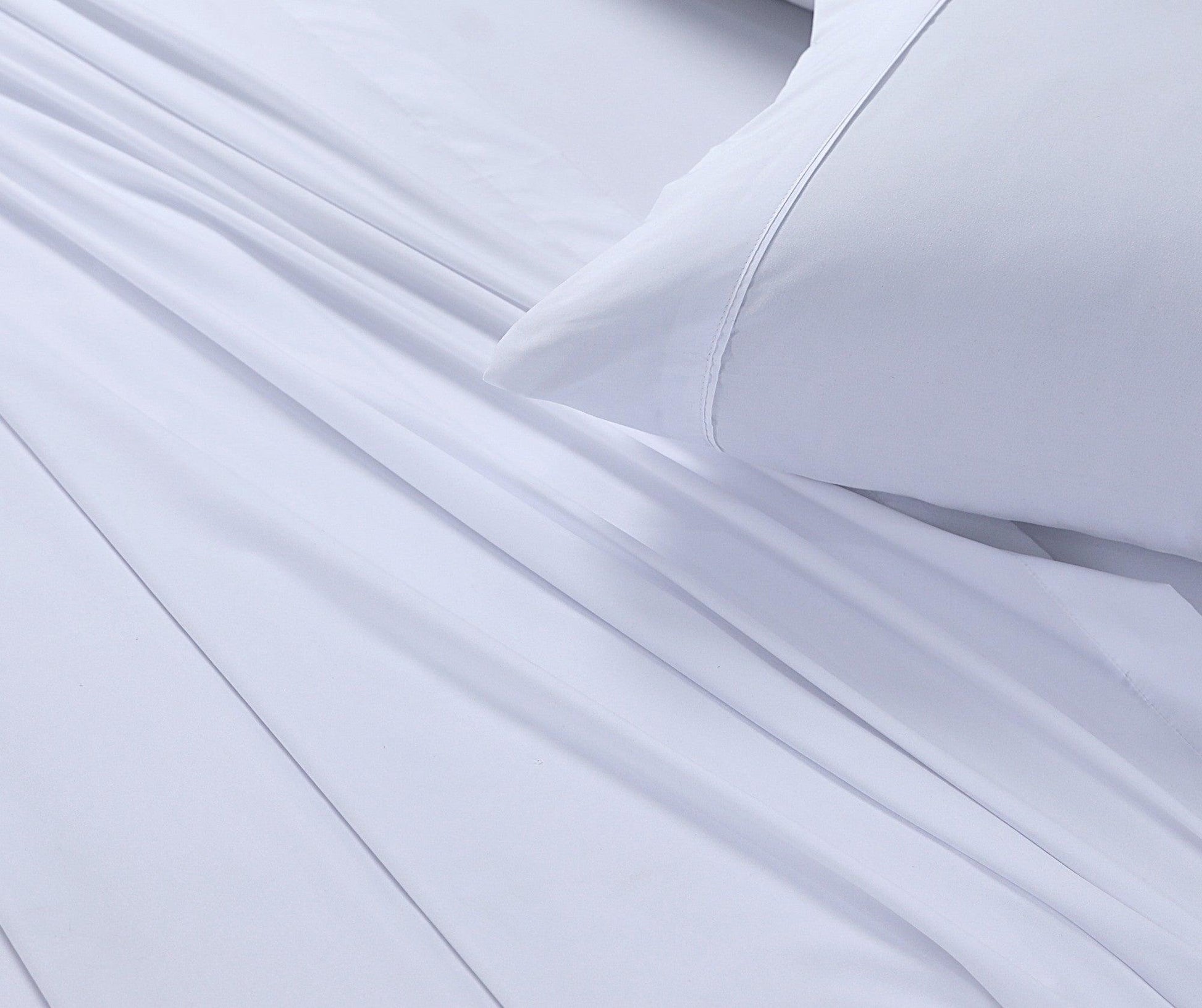 Bed Sheet Set - White - Bedding Park