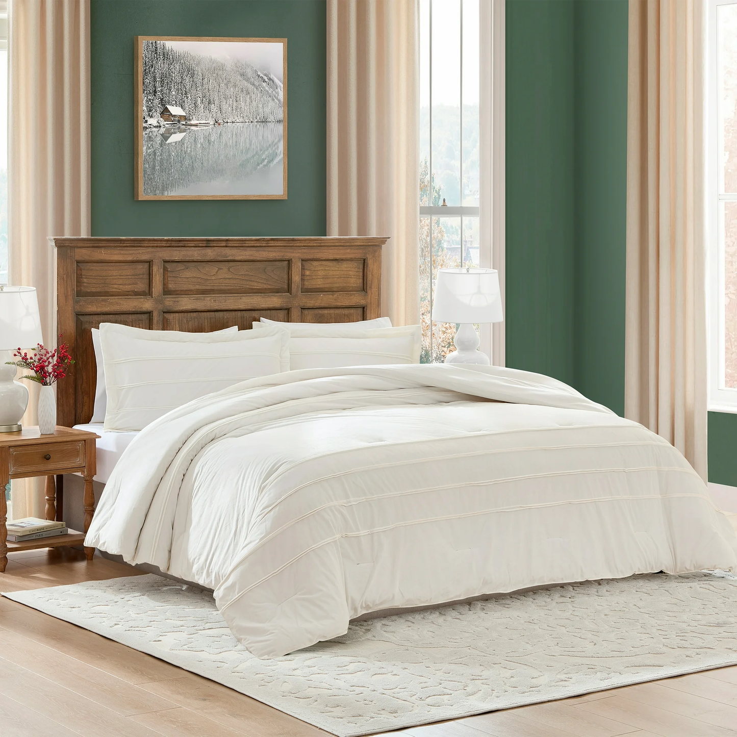 Comforter Set - Rosealinn Velvet