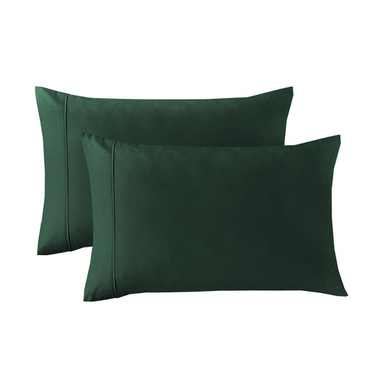Pillowcase - Bottle Green - Bedding Park