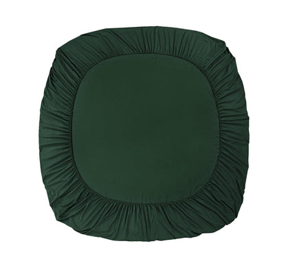 Fitted Bed Sheet - Bottle Green - Bedding Park