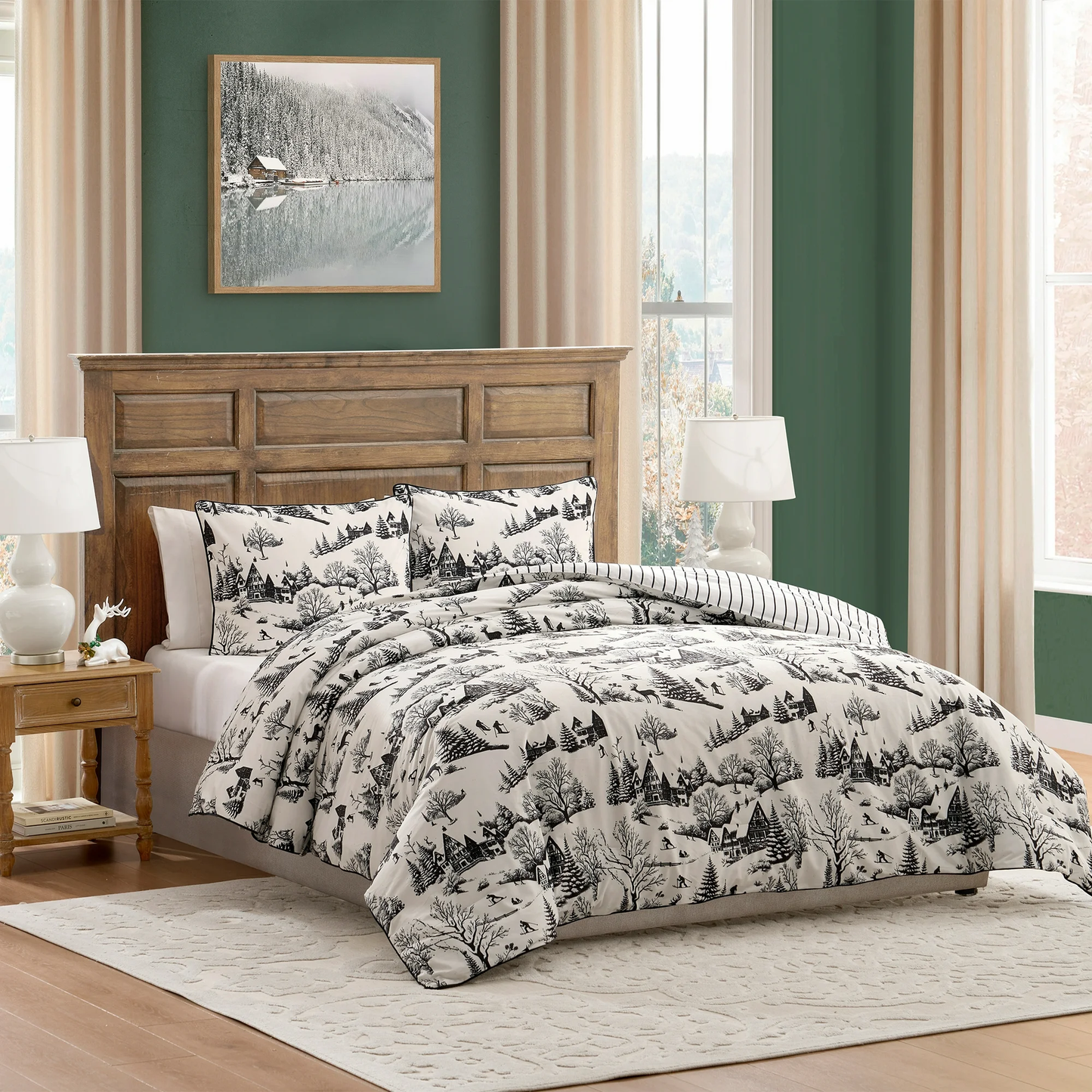 Comforter Set - Aurora Black