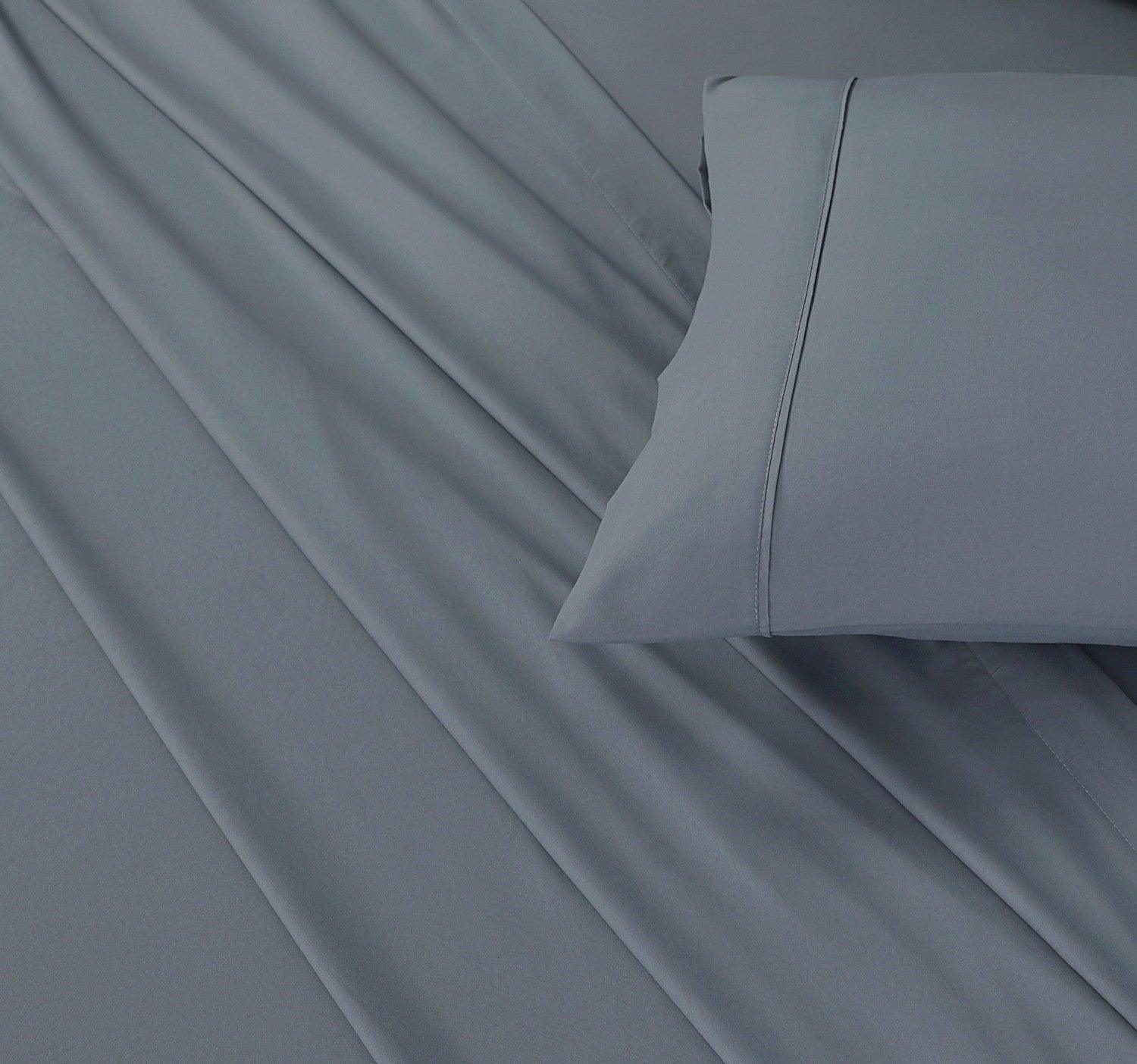 Fitted Bed Sheet - Gray - Bedding Park