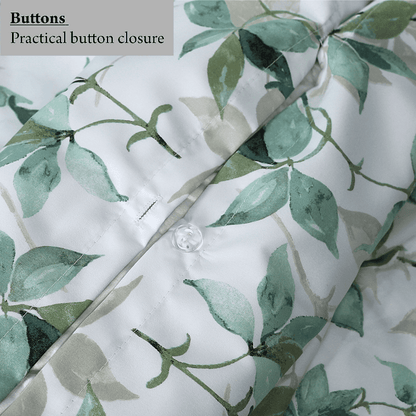Water Leave Bed Sheet Set - Bedding Park