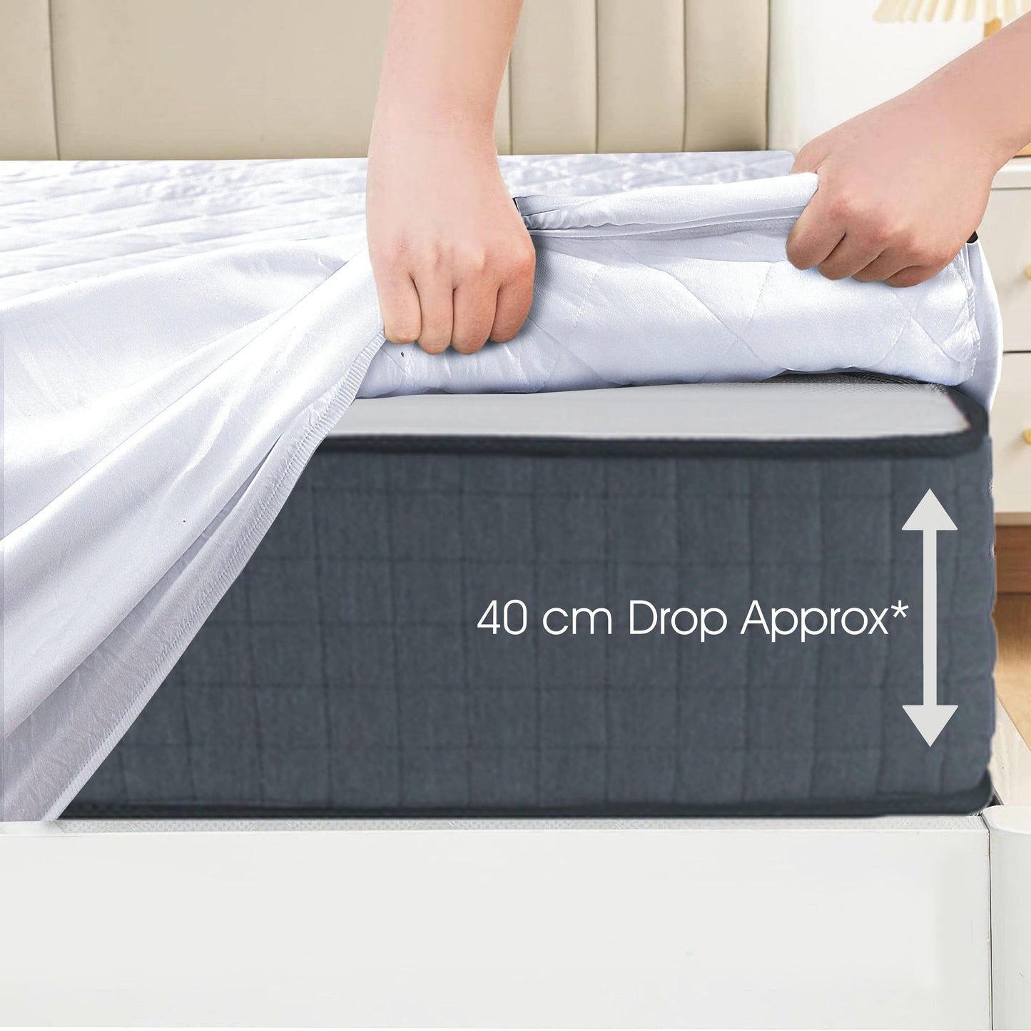 Quilted Mattress Protector - Bedding Park