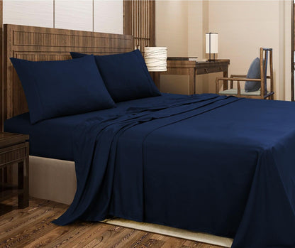 Bed Sheet Set - Navy - Bedding Park