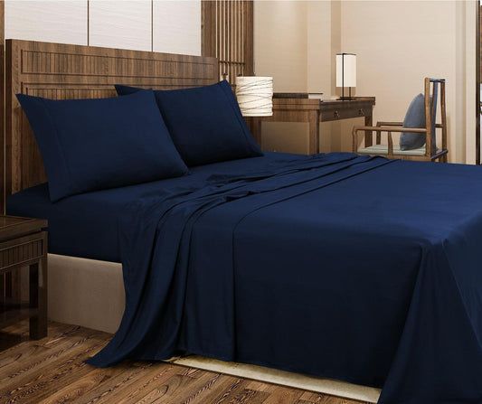 Bed Sheet Set - Navy - Bedding Park