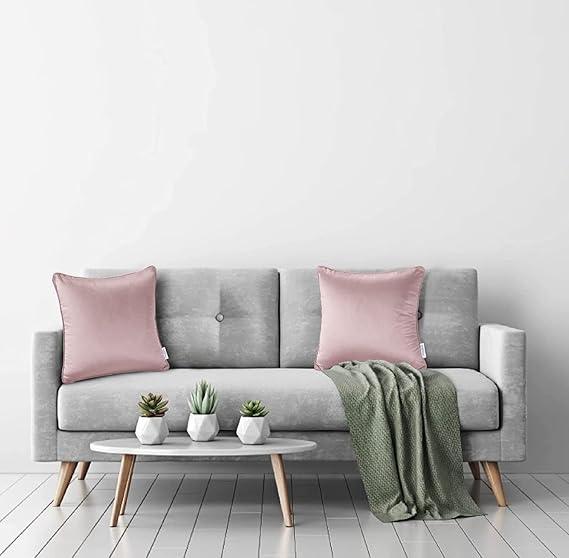 Velvet Cushion Covers - Blush - Bedding Park