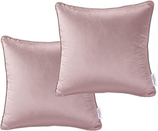 Velvet Cushion Covers - Blush - Bedding Park